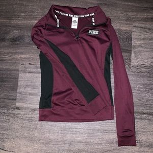VS PINK quarter zip